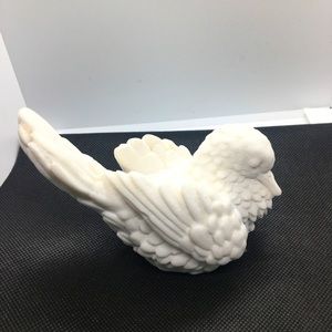 VINTAGE SANTINI MADE IN ITALY ALABASTER DOVE